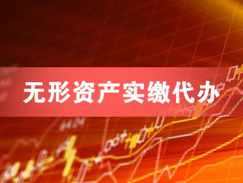 邵武无形资产实缴资本代办