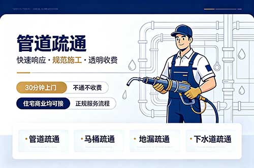 邵武管道疏通