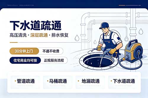 邵武下水道疏通